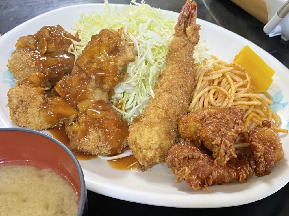 とんかつ一 料理