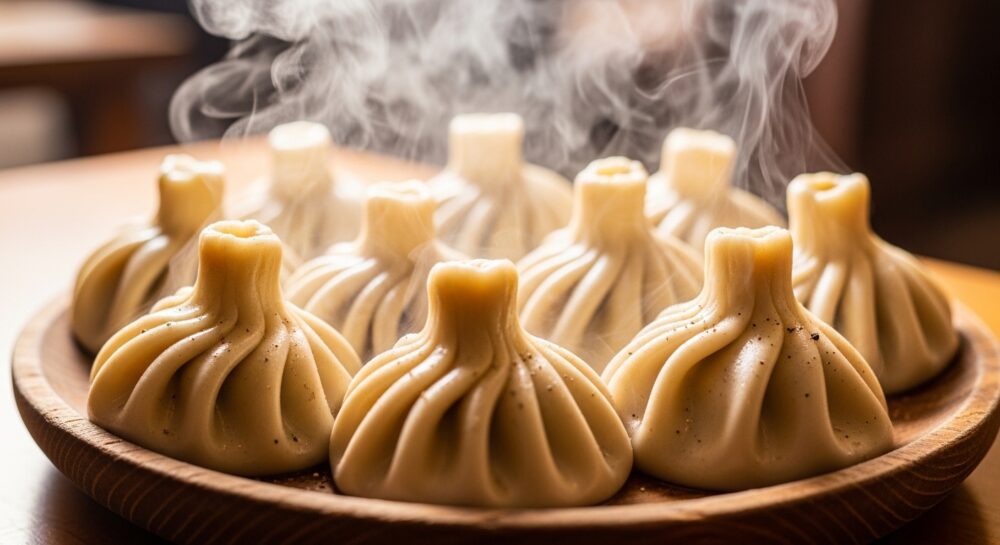 ジョージア料理ヒンカリ。肉汁あふれるジョージア版小籠包。