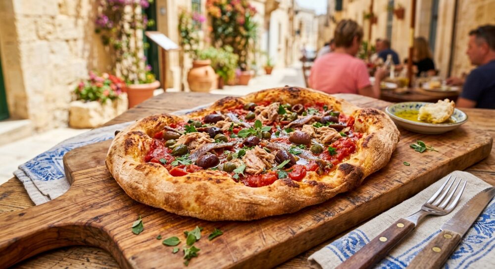 フィッティラ｜マルタ風ピザ