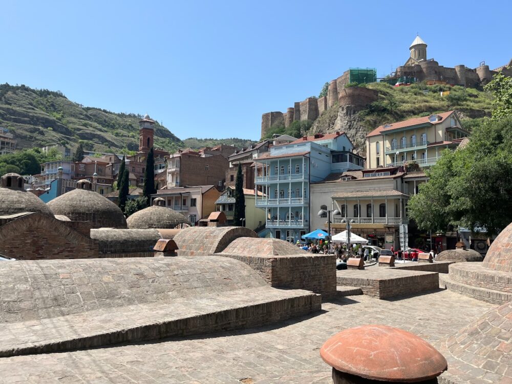 Tbilisi sulfur bath abanotubani