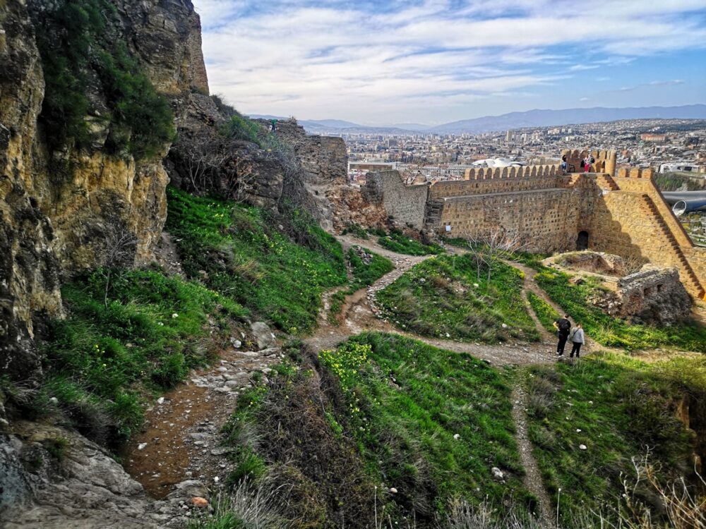 Narikala fortress Tbilisi Georgia