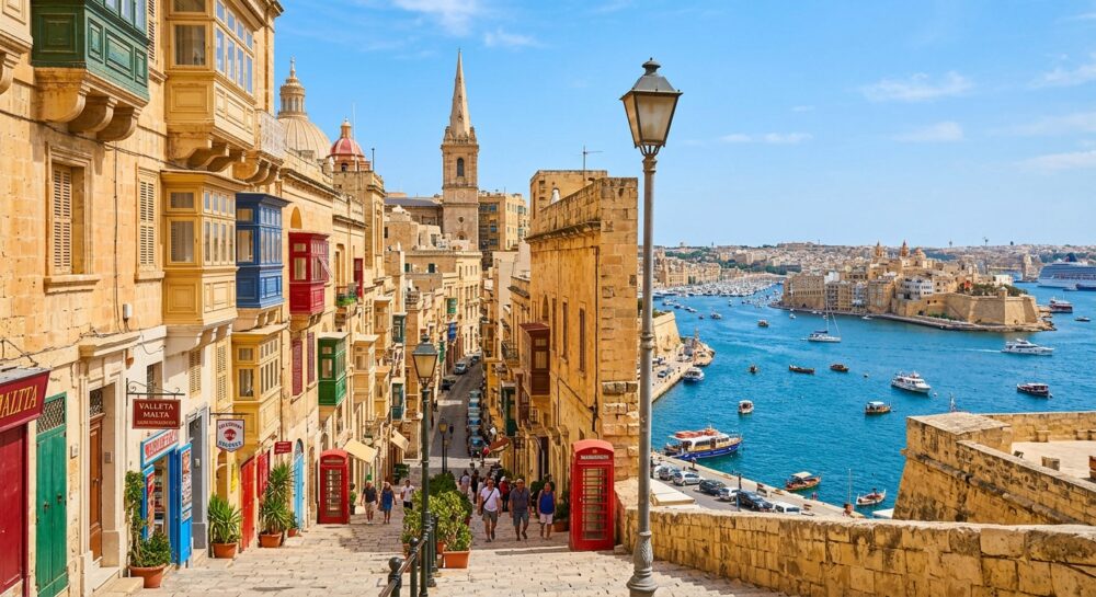 バレッタ旧市街|世界遺産に登録された首都