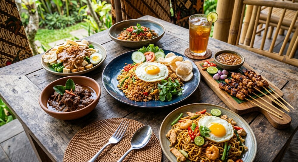 王道インドネシア料理6選 - ナシゴレン・ルンダン・サテー