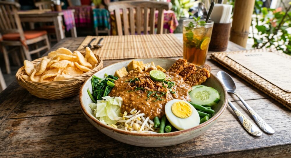 ガドガド - ピーナッツソースのインドネシア式サラダ