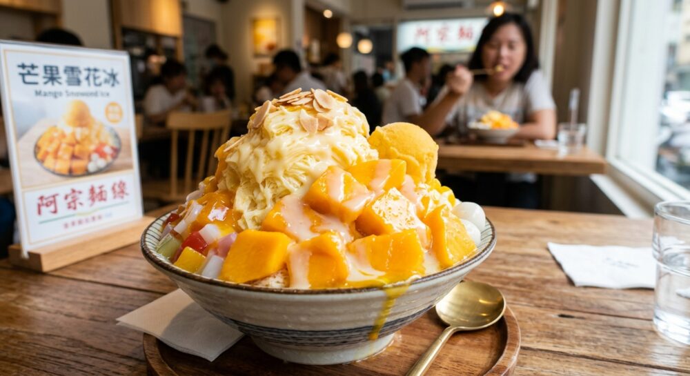 台湾 マンゴーかき氷