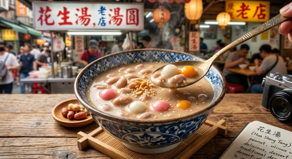 台湾 花生湯（ファーシェンタン）