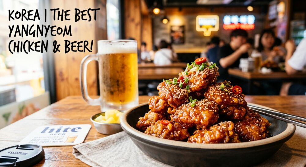 韓国 ヤンニョムチキン