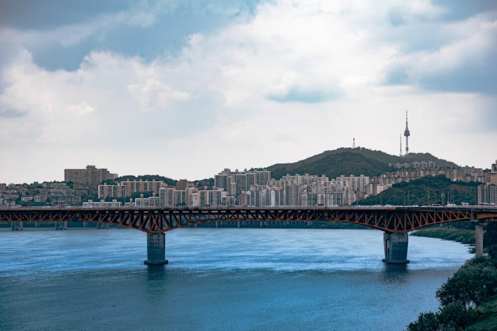 seoul skyline cityscape