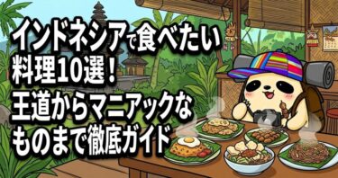 インドネシアで食べたい料理10選！王道からマニアックなものまで徹底ガイド