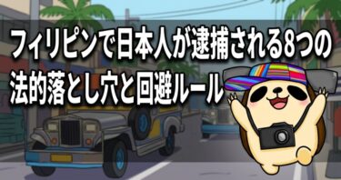 フィリピンで日本人が逮捕される8つの法的落とし穴と回避ルール