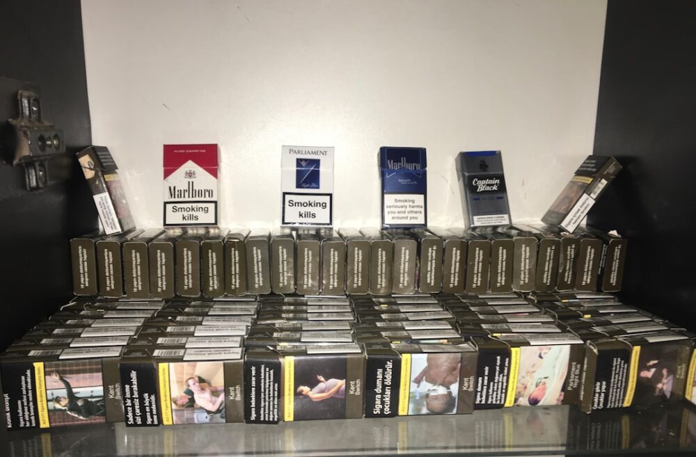 cigarettes alcohol customs declaration airport