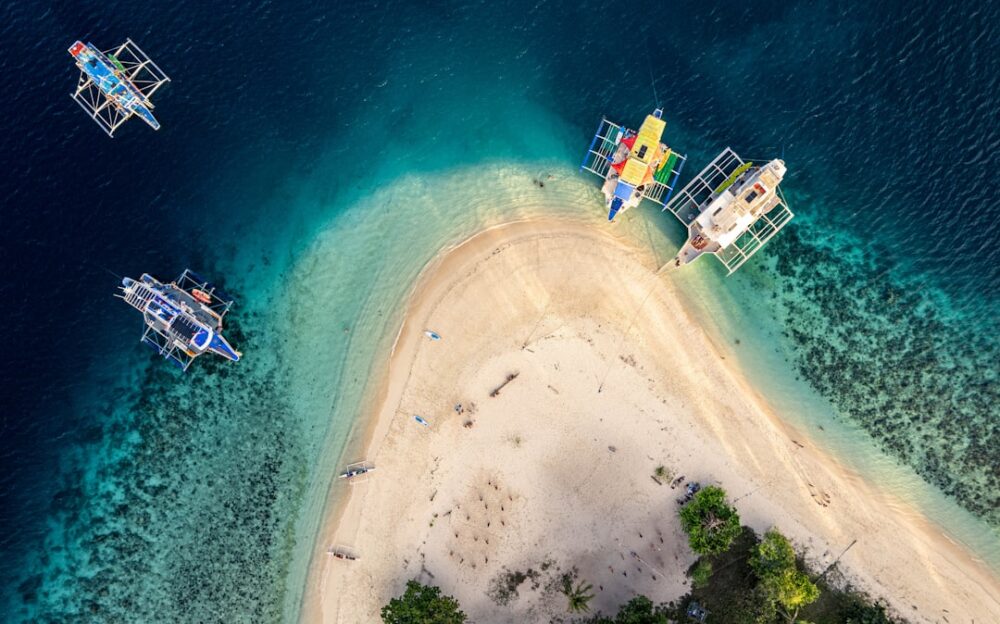 philippines tropical beach paradise ocean