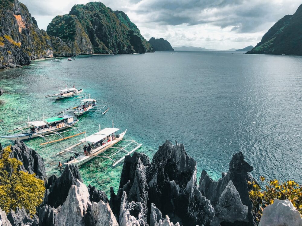 philippines passport visa stamp travel