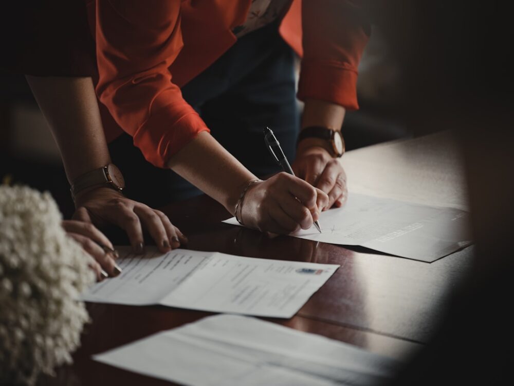 insurance policy document signing