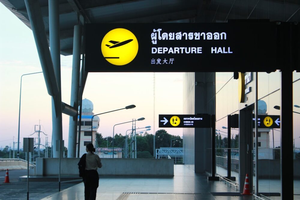thailand traveler airport check-in