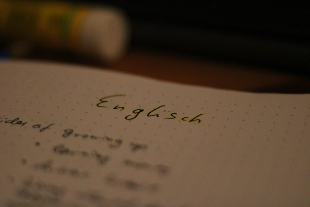 writing notebook study plan english textbook